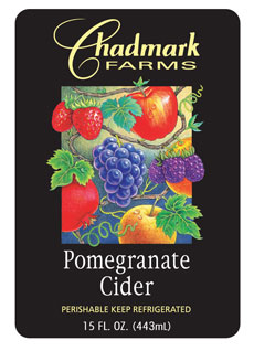 Chadmark Farms label design